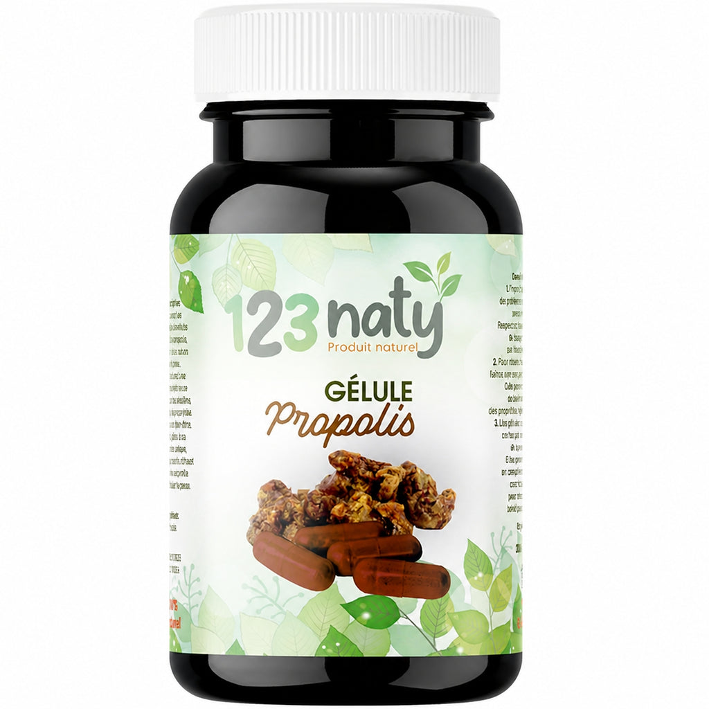 Propolis 120 Gélules – Renforce Immunité | 123NATY — photo principale fond blanc