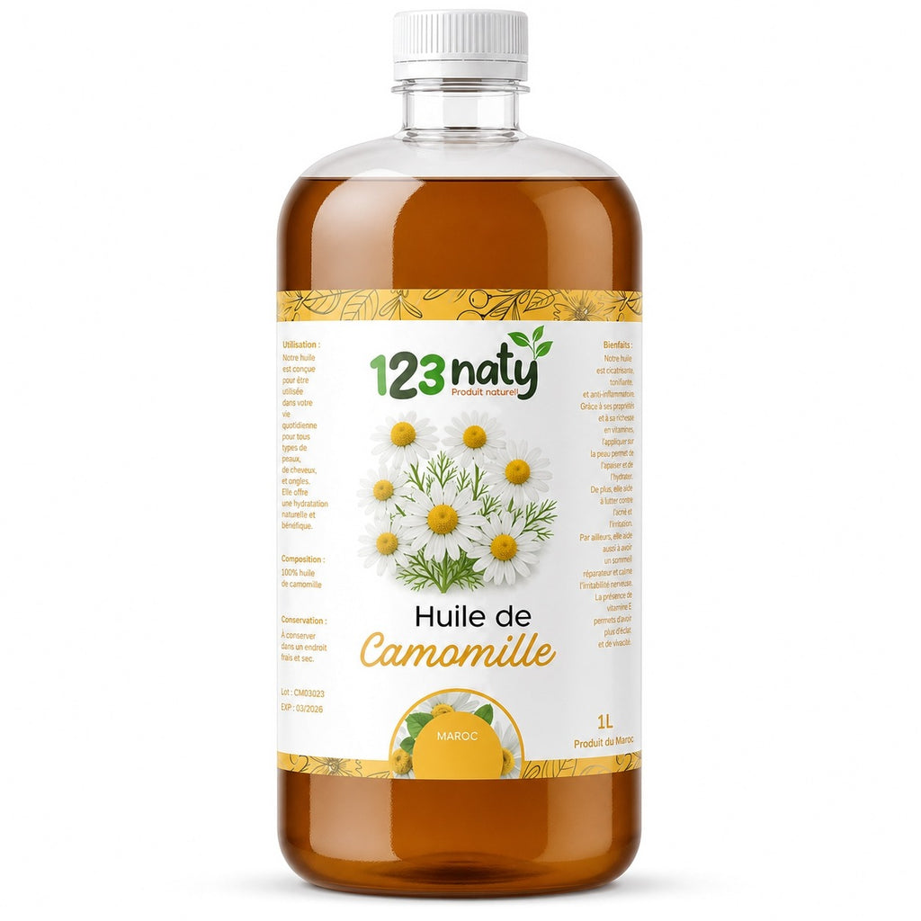 1L Huile de Camomille | 123NATY — photo principale fond blanc