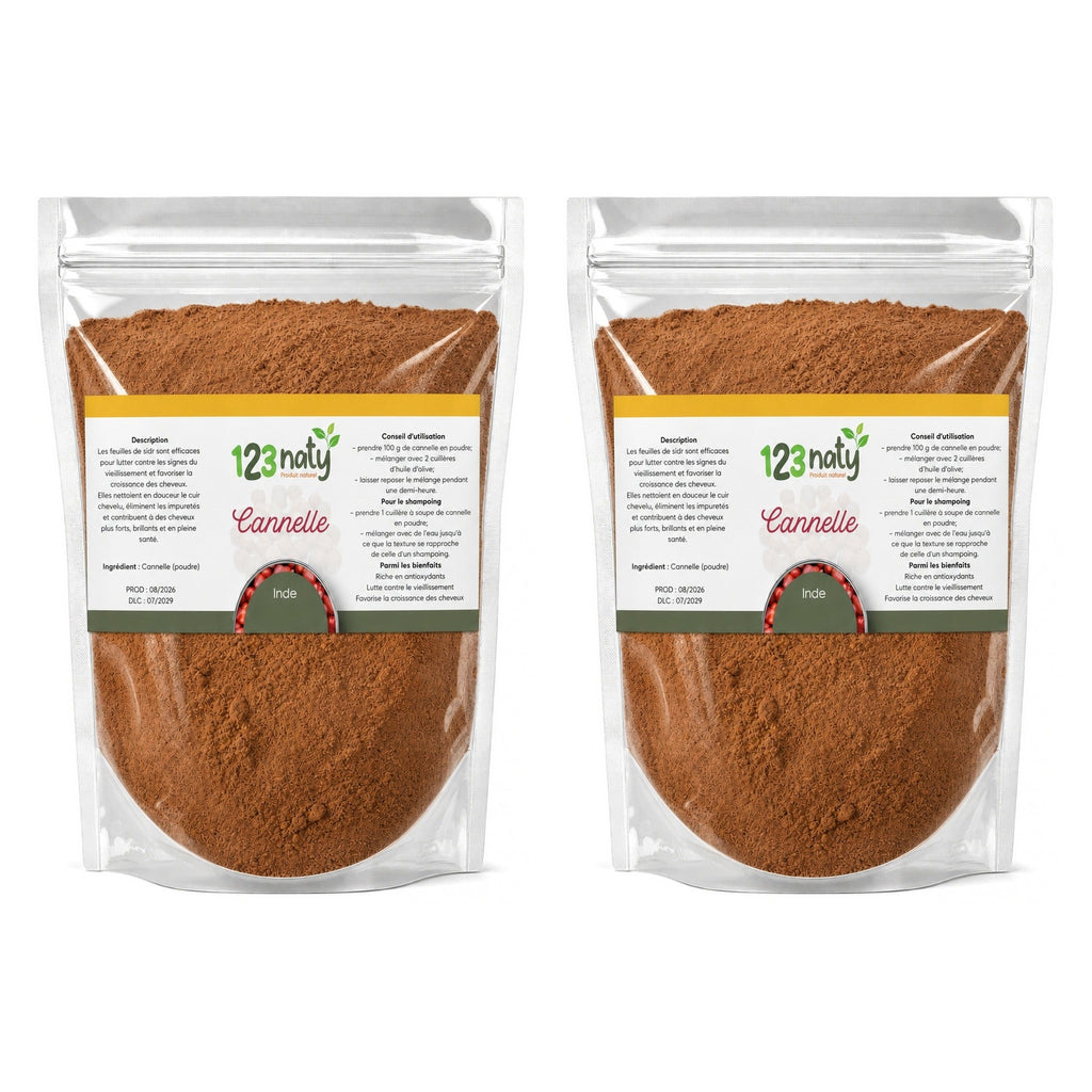 2X 100g Cannelle en Poudre | 123NATY — pack de 2 produits