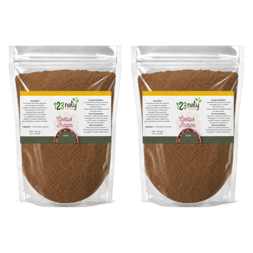 2X 100g Costus Indien en poudre