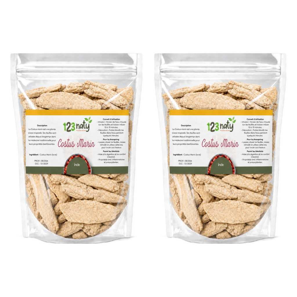 2X 100g Costus Marin Brut | 123NATY — pack de 2 produits