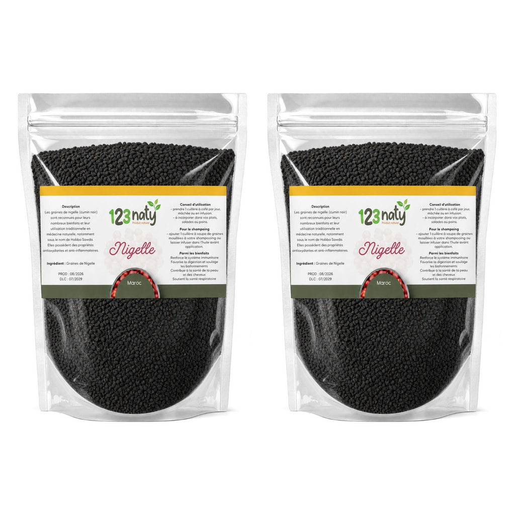 2X 100g Graine de Nigelle | 123NATY — pack de 2 produits