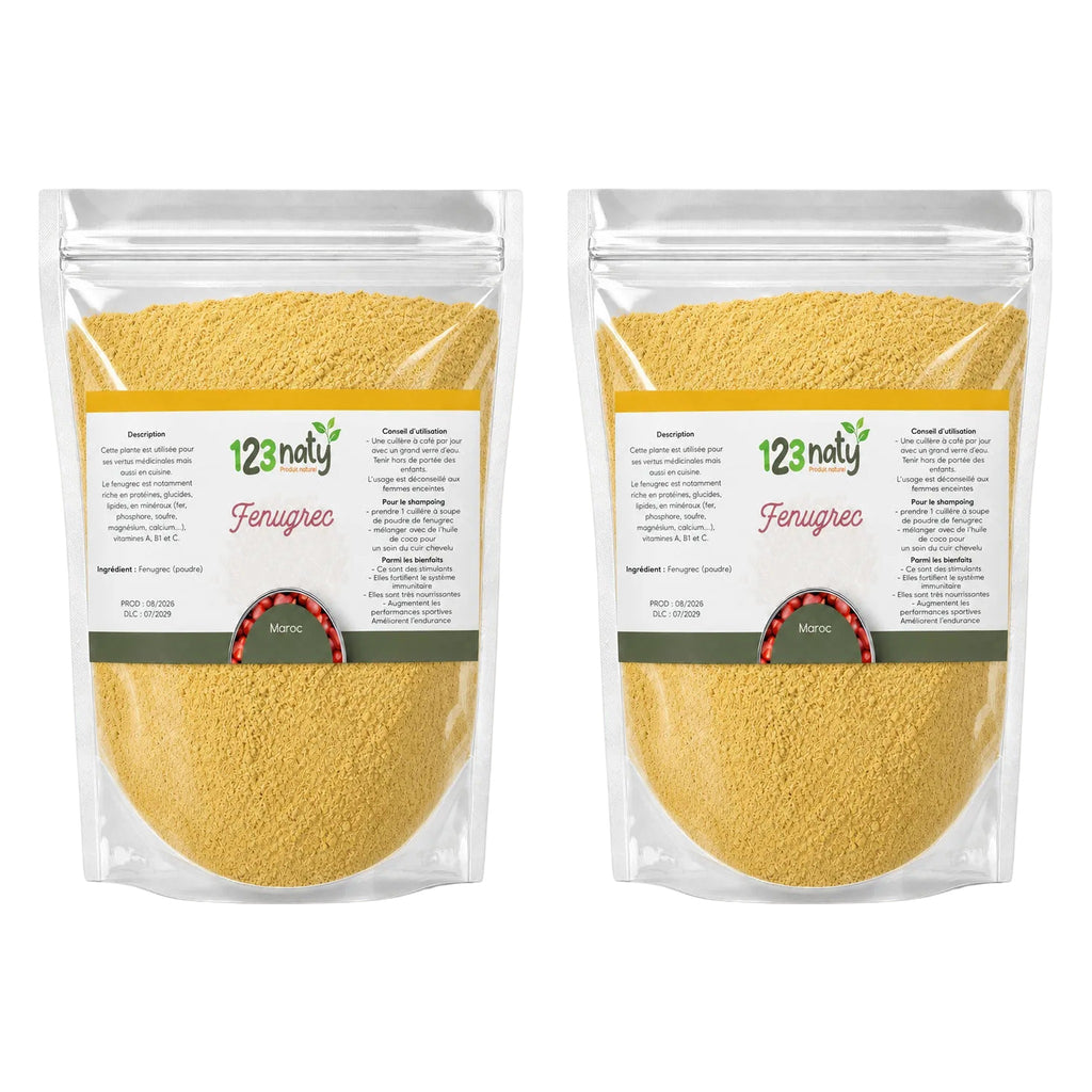 2X 1kg Graine de Fenugrec en Poudre
