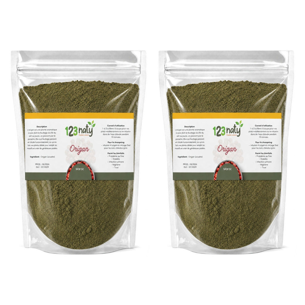 2X 1kg Origan en Poudre