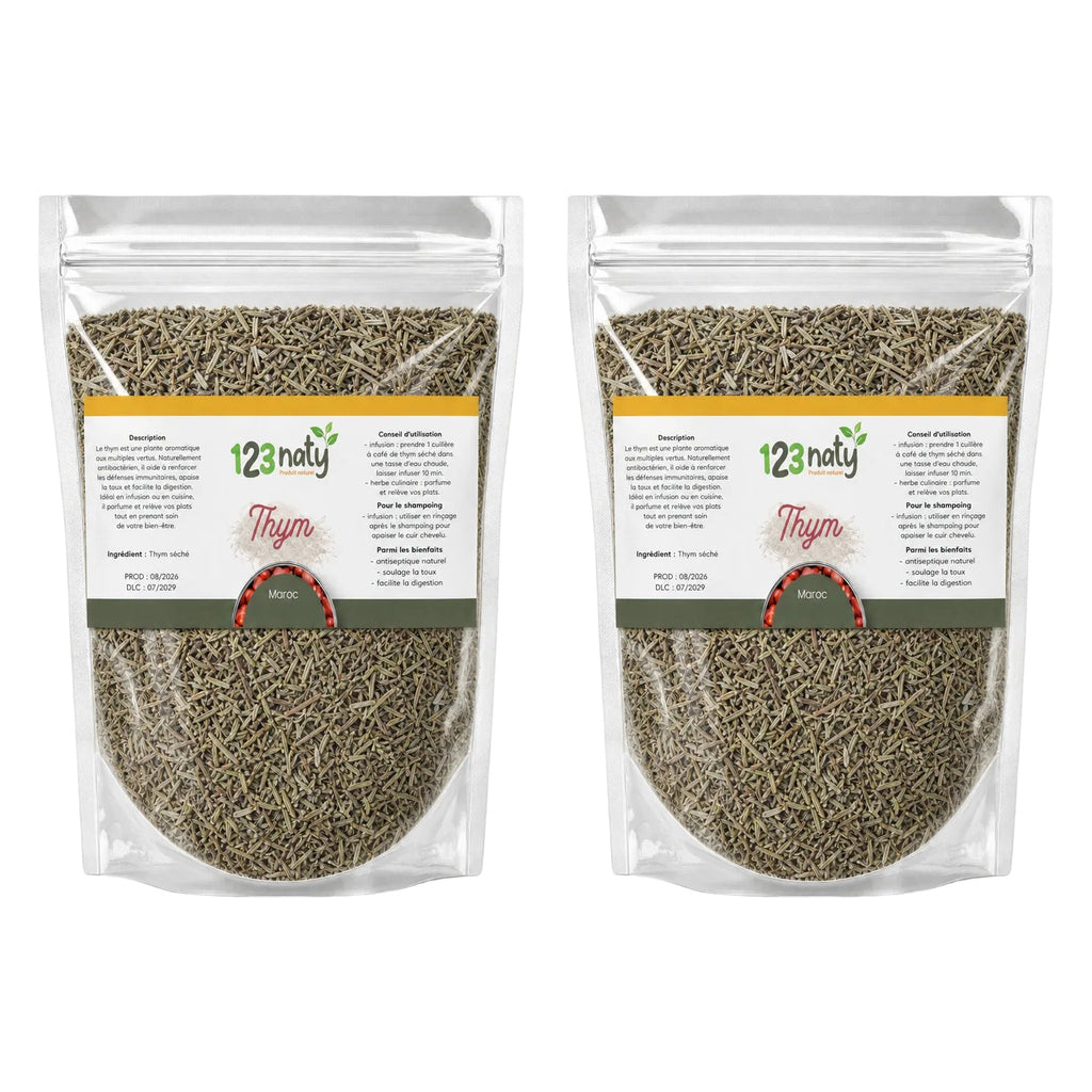 2X 1kg Thym Séchée | 123NATY — pack de 2 produits