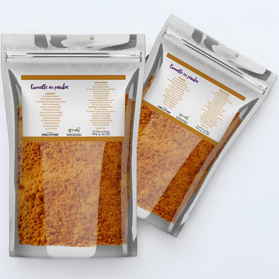 2X 100g Cannelle en Poudre | 123NATY — pack de 2 produits