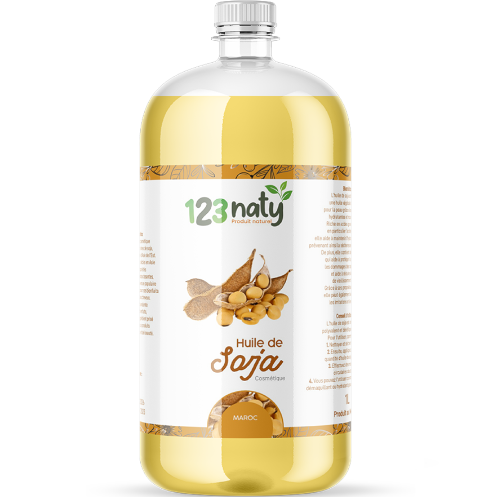1L Huile de Soja Cosmétique