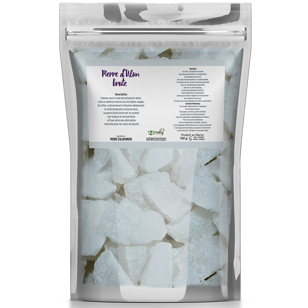 Pierre d’alun brute 100 g