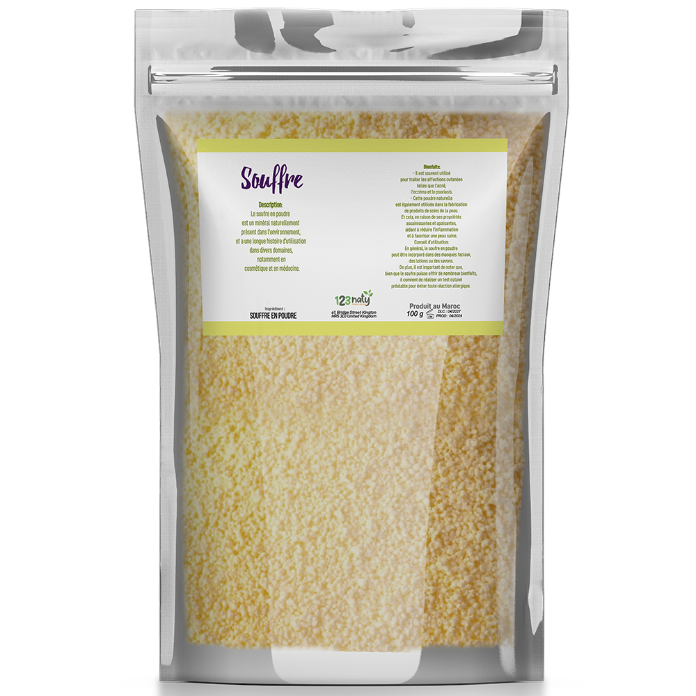 100g Soufre en Poudre