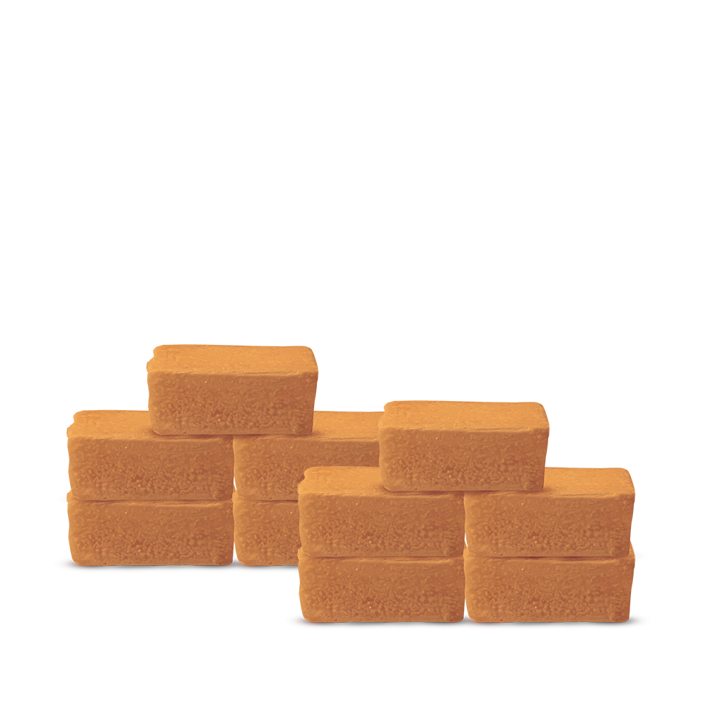 Carrés de Musc Orange – Parfum Solide Naturel – Fraîcheur Durable & Bien-être