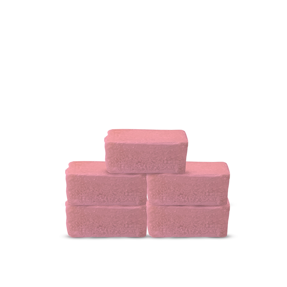 Musc Rose en Carrés – Parfum Solide – Fraîcheur Florale & Longue Tenue