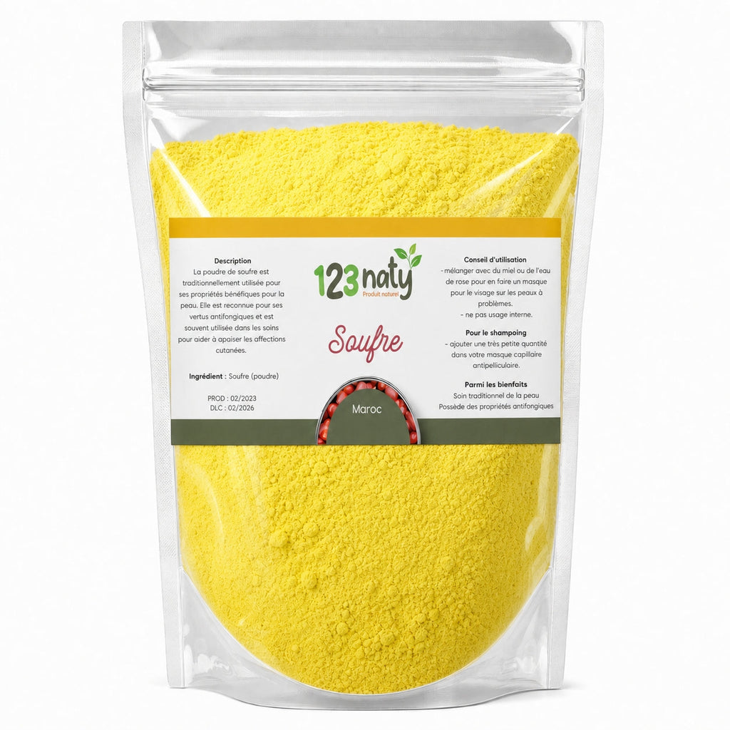 Soufre en poudre : bienfaits, utilisation et conseils pour peau, cheveux et jardin