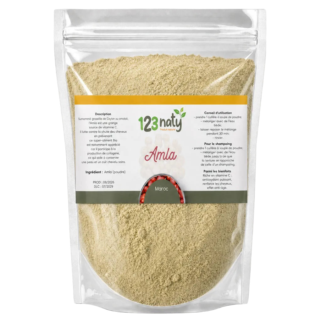 Poudre d'amla : bienfaits, utilisation et recettes pour des cheveux fortifiés