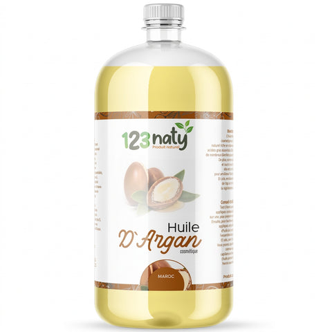 Huile d’Argan cosmétique 1 L | Première pression à froid | Maroc
