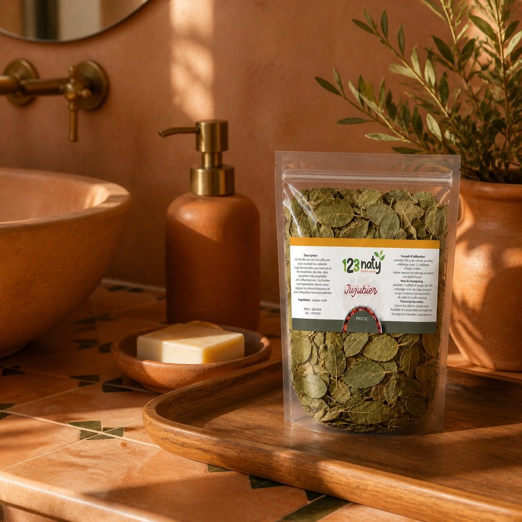 100g Feuille de Jujubier (Sidr) | 123NATY — Mise en scène d'usage