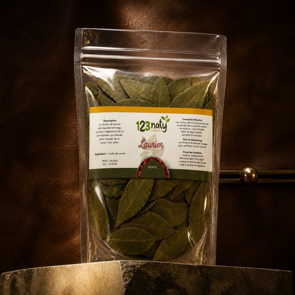 100g Feuille de Laurier | 123NATY — Présentation premium