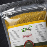 100g Graine de Fenugrec en Poudre — Détail macro