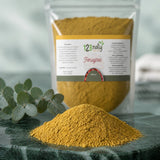 100g Graine de Fenugrec en Poudre — Texture en gros plan