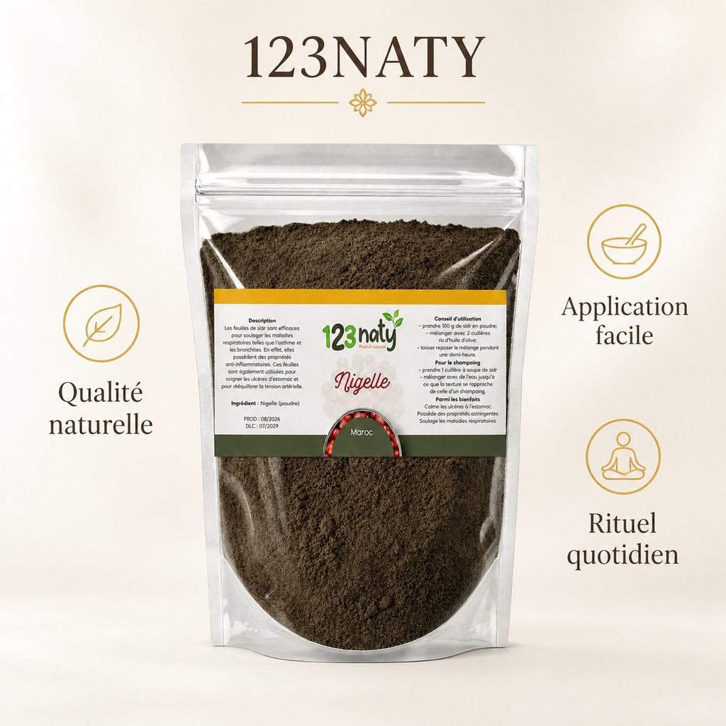 100g Graine de Nigelle en Poudre — Bénéfices clés