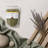 100g Lavande en Poudre — Ambiance flat lay