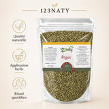 100g Origan en Feuille Séché | 123NATY — Infographie bénéfices clés