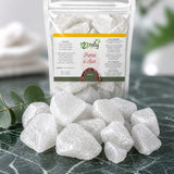 Pierre d’alun brute 100 g | 123NATY — Texture en gros plan