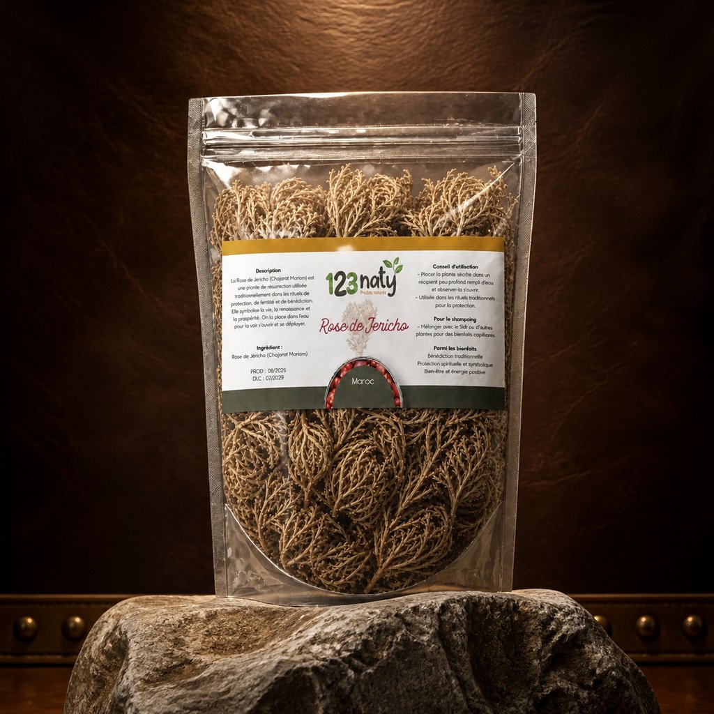 100g Rose de Jericho - Chajarat Mariam | 123NATY — Présentation premium