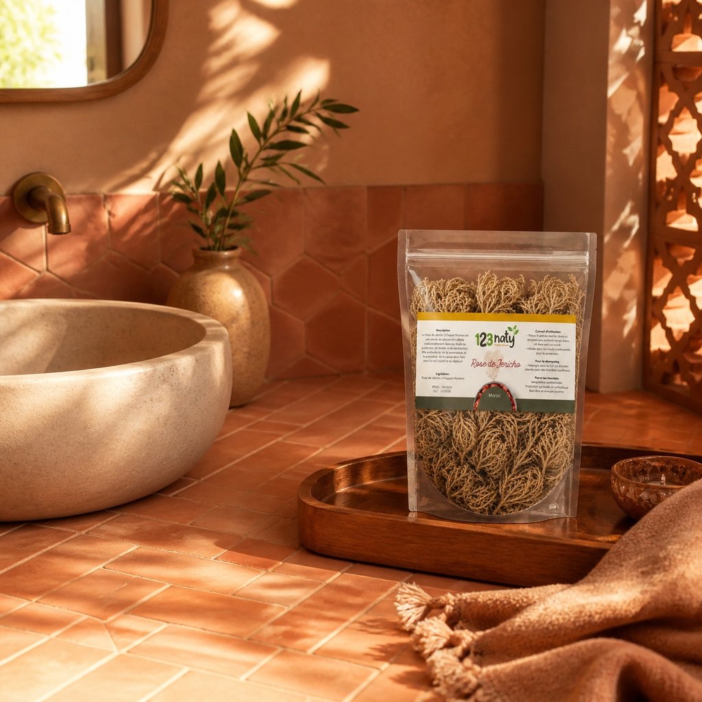 100g Rose de Jericho - Chajarat Mariam | 123NATY — Mise en scène d'usage