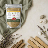 Siwak en poudre 100 g | Salvadora persica | Origine Mauritanie | 123NATY — Ambiance flat lay