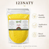100g Soufre en Poudre | 123NATY — Infographie bénéfices clés