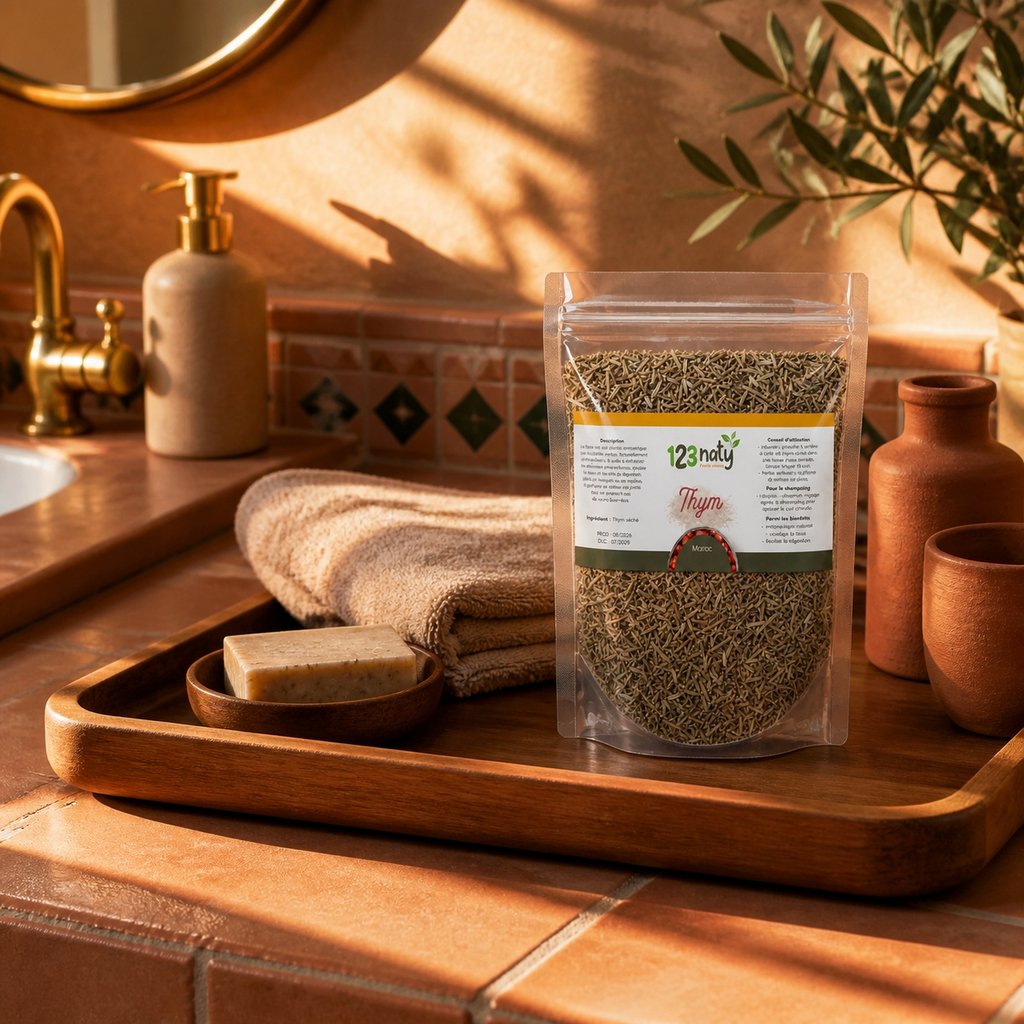 100g Thym Séchée | 123NATY — Mise en scène d'usage