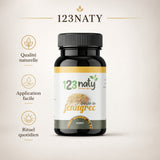 120 Gélule de Fenugrec | 123NATY — Infographie bénéfices clés