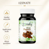 Propolis 120 Gélules – Renforce Immunité | 123NATY — Infographie bénéfices clés