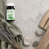 120 Gélules de Spiruline | 123NATY — Ambiance flat lay
