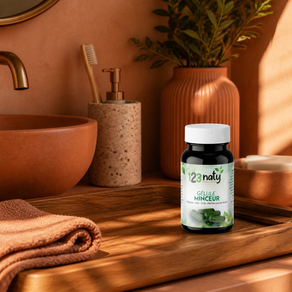 120 Gélules Minceur 100% Naturel | 123NATY — Mise en scène d'usage
