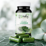 120 Gélules Minceur 100% Naturel | 123NATY — Texture en gros plan