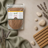 1kg Caroube en Poudre — Ambiance flat lay