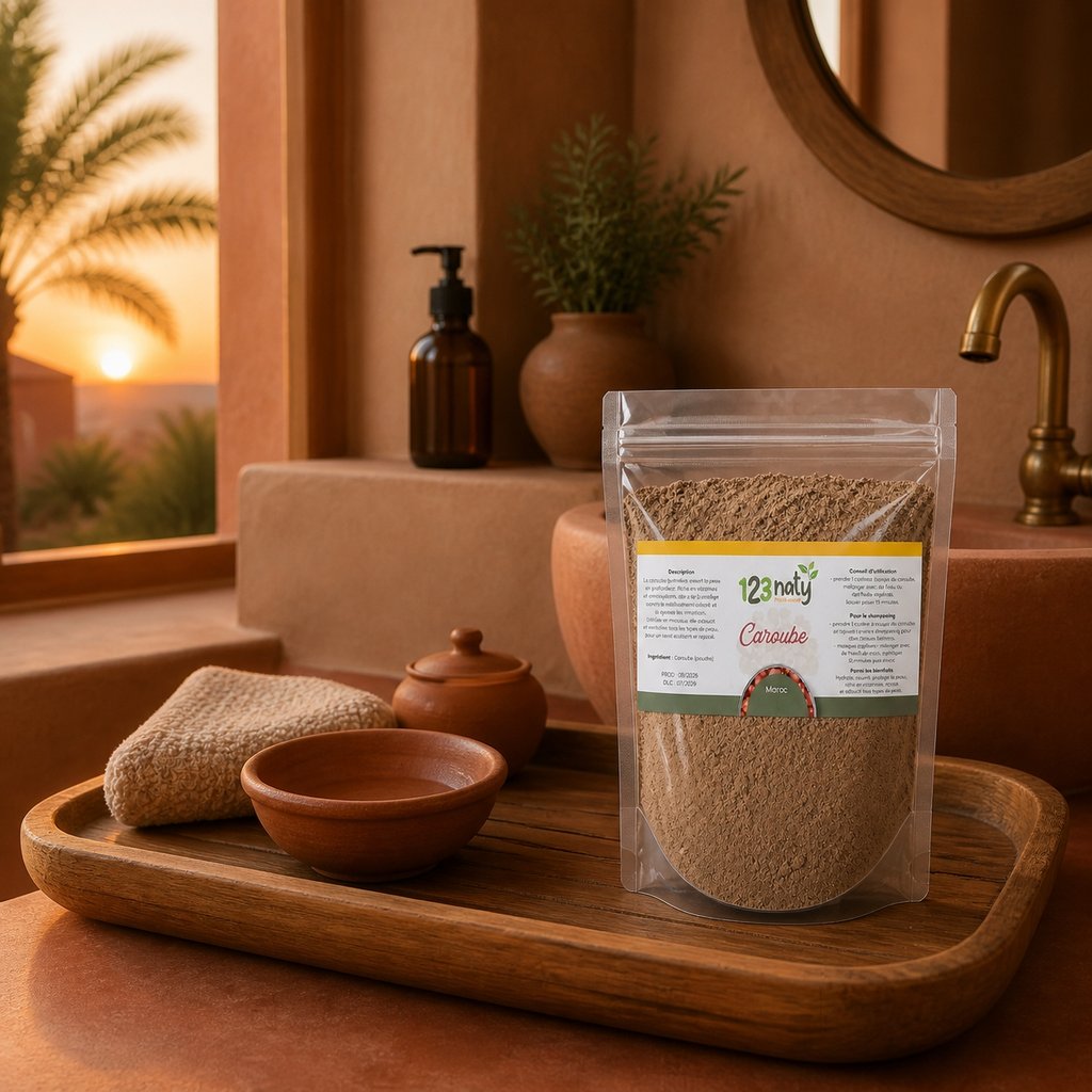 1kg Caroube en Poudre — Mise en scène d'usage