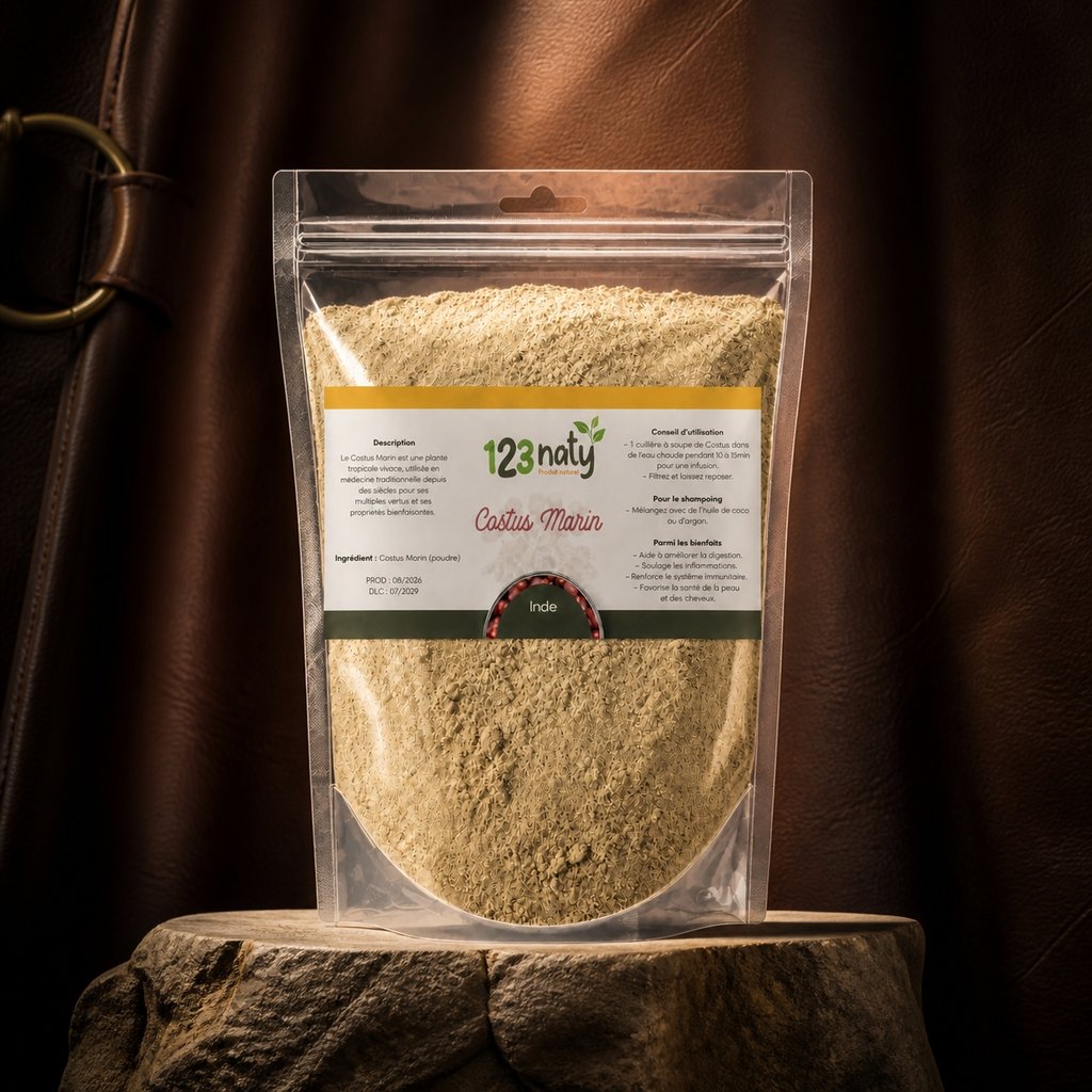 1kg Costus Marin Poudre – Plante Traditionnelle – Santé & Bien-être | 123NATY — Présentation premium
