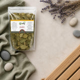 1kg  Feuille de Jujubier Sidr – 100% Naturelle – Qualité Premium | 123NATY — Ambiance flat lay