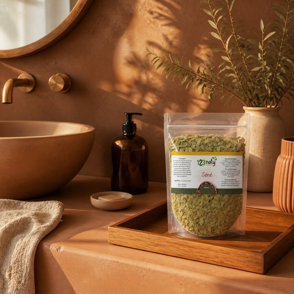 1kg Feuilles de Séné – Plante Médicinale Naturelle – Infusion Transit & Confort Digestif | 123NATY — Mise en scène d'usage