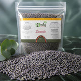 1kg Fleurs de Lavande Séchées – 100% Naturelles – Infusion Apaisante & Bien-être – Qualité | 123NATY — Texture en gros plan