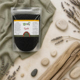 1kg Graines de Nigelle – Cumin Noir – 100% Naturelles – Habba Sawda – Qualité Premium | 123NATY — Ambiance flat lay