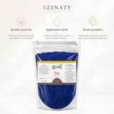 1kg Nila Poudre – 100% Naturelle – Beauté, Cheveux & Peau | 123NATY — Infographie bénéfices clés