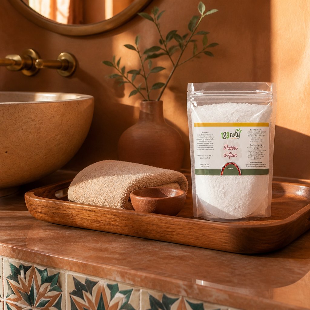 1kg Pierre d'Alun Poudre Surfine | 123NATY — Mise en scène d'usage