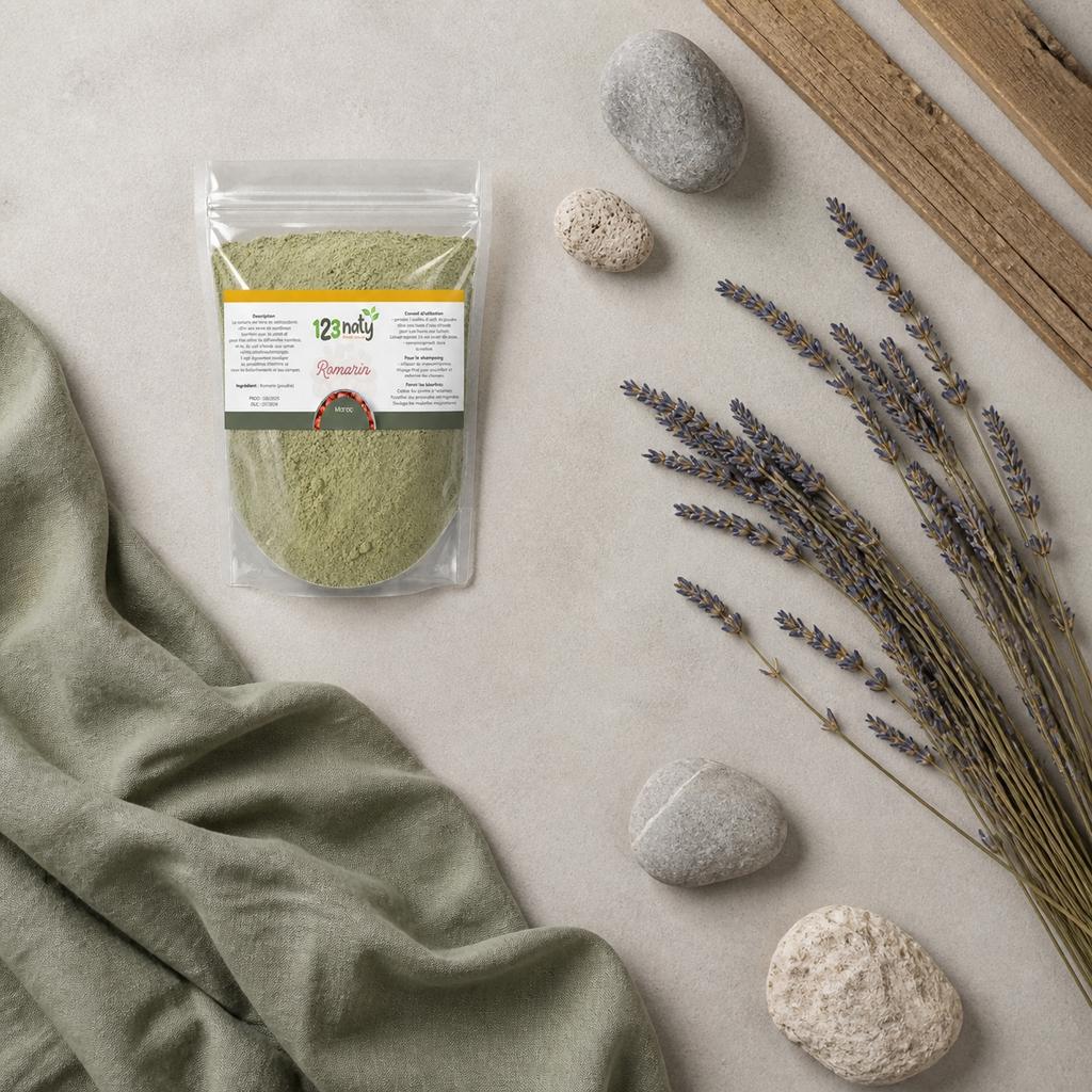 1kg Romarin Poudre | 123NATY — Ambiance flat lay