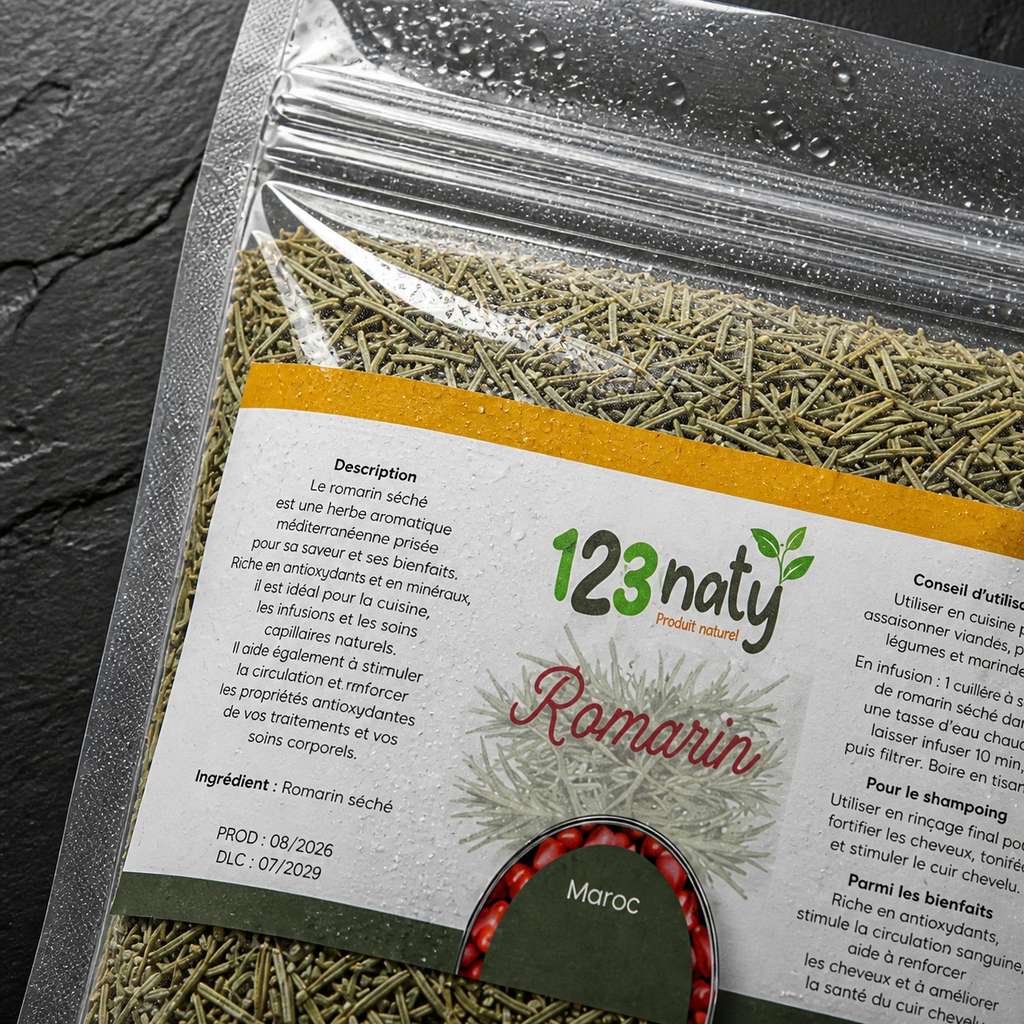 1kg Romarin Séchée — Détail macro
