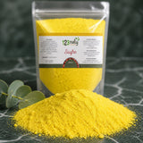 Soufre en poudre 1 kg | 123NATY — Texture en gros plan