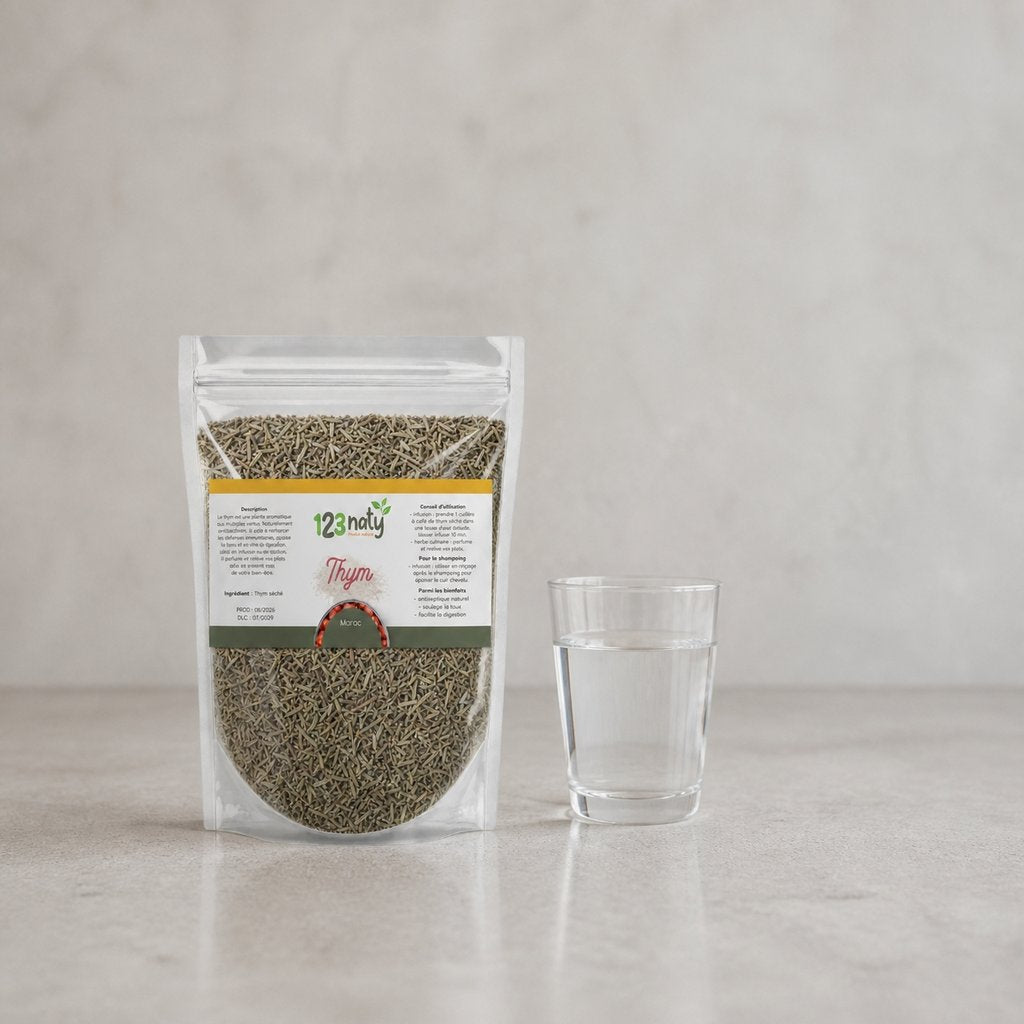 1kg Thym Séchée | 123NATY — Taille réelle du produit
