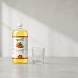 1L Huile d'Amande Douce | 123NATY — Taille réelle du produit